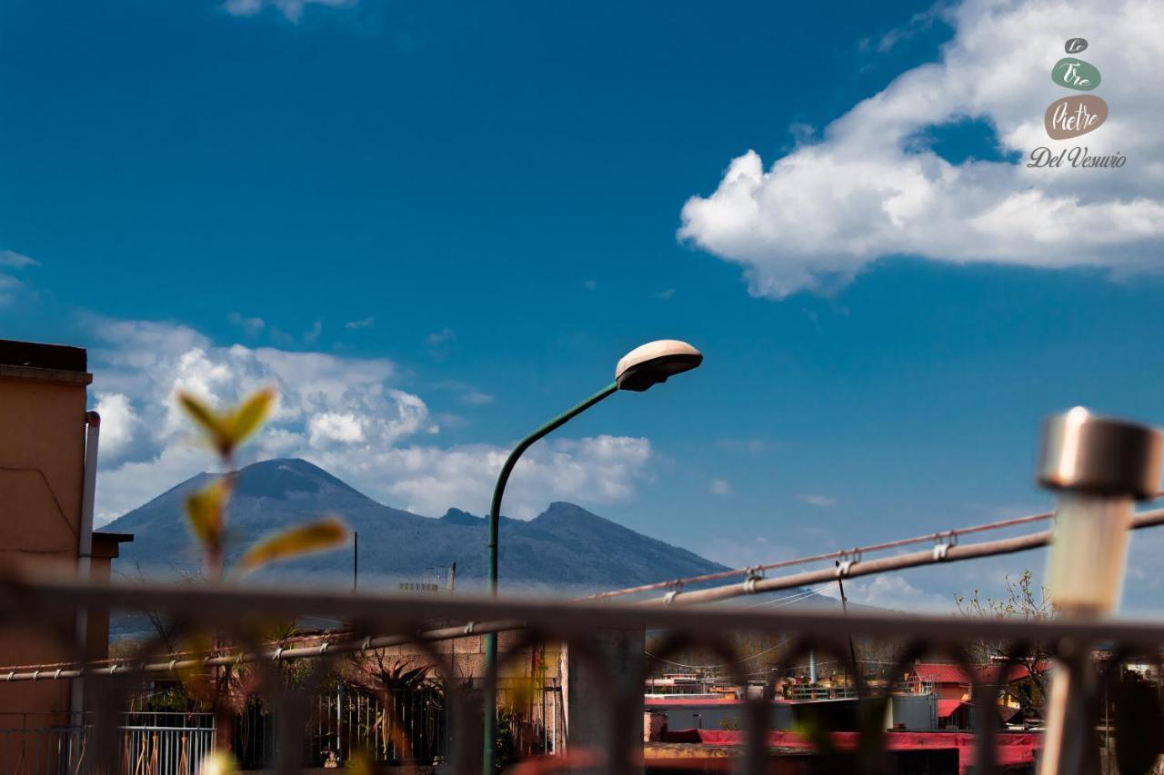 Ferienwohnung Le Tre Pietre Del Vesuvio Pompei Exterior foto
